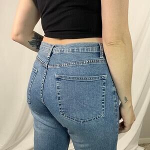 Christine Alexander Swarovski Crystals Bling Jeans Women's Flare Pants 10